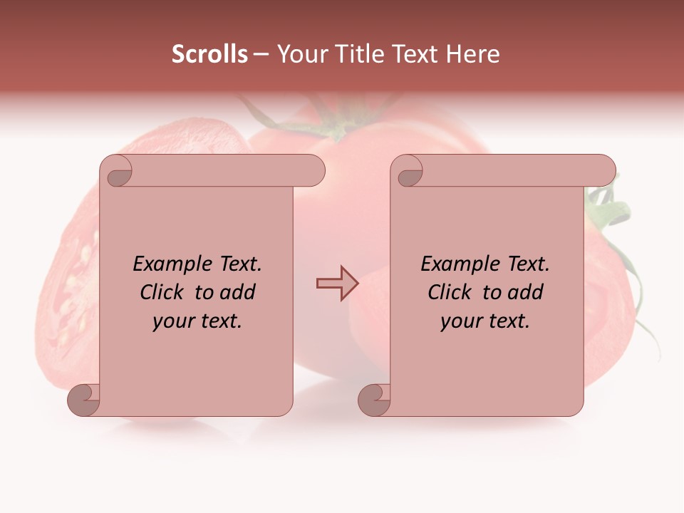 Vitamin Fruit Vegetarian PowerPoint Template