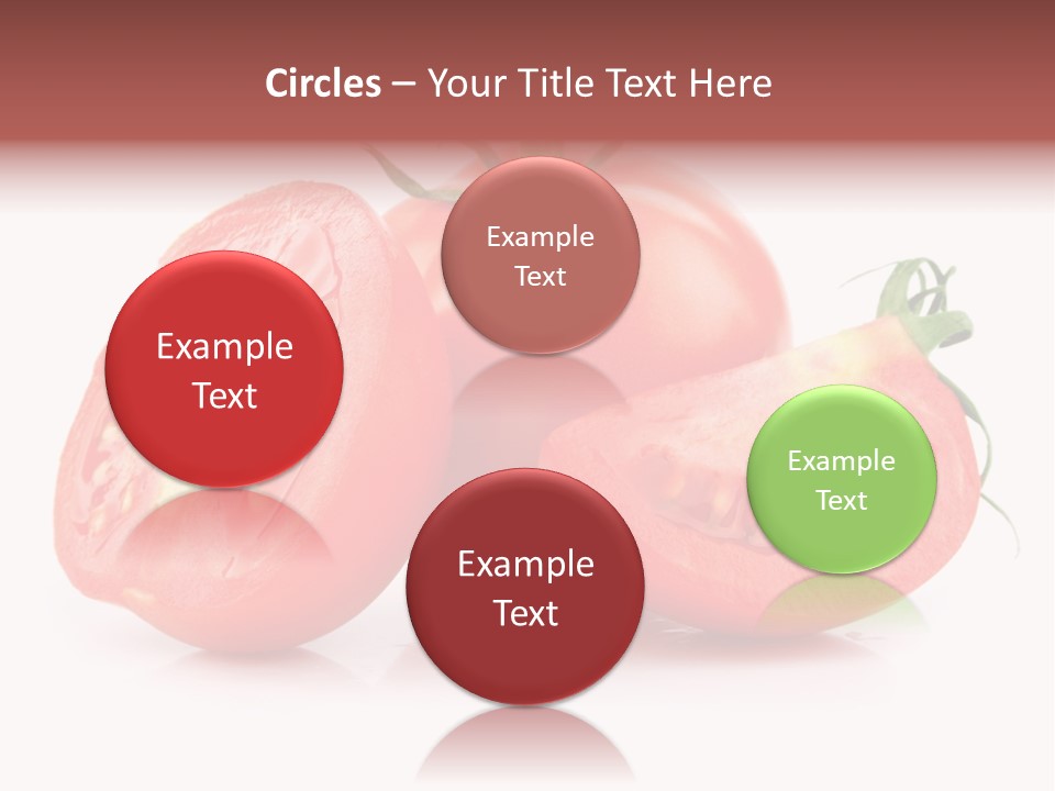 Vitamin Fruit Vegetarian PowerPoint Template