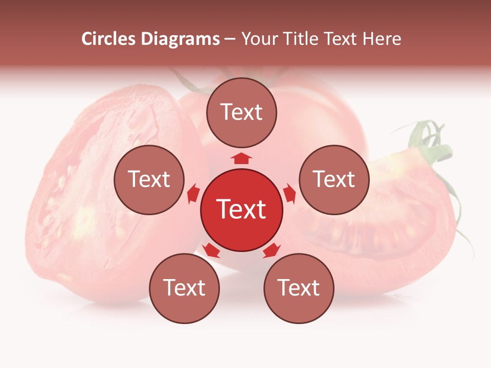 Vitamin Fruit Vegetarian PowerPoint Template