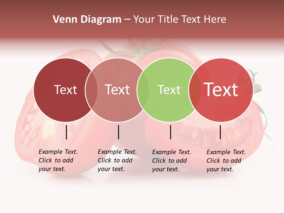Vitamin Fruit Vegetarian PowerPoint Template