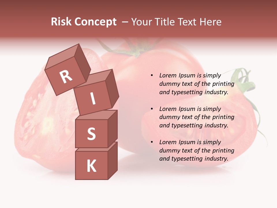 Vitamin Fruit Vegetarian PowerPoint Template