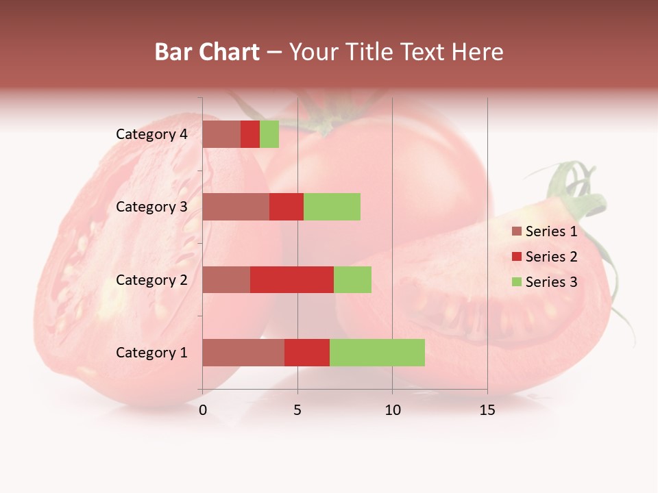 Vitamin Fruit Vegetarian PowerPoint Template