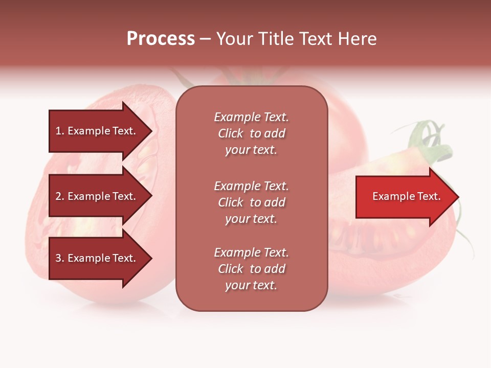 Vitamin Fruit Vegetarian PowerPoint Template