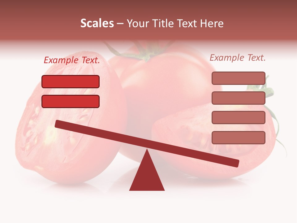 Vitamin Fruit Vegetarian PowerPoint Template