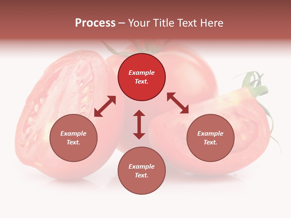Vitamin Fruit Vegetarian PowerPoint Template