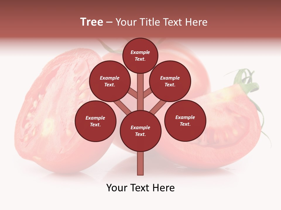 Vitamin Fruit Vegetarian PowerPoint Template