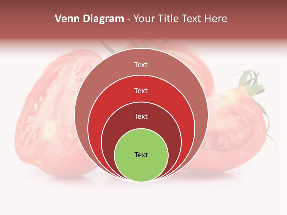 Vitamin Fruit Vegetarian PowerPoint Template