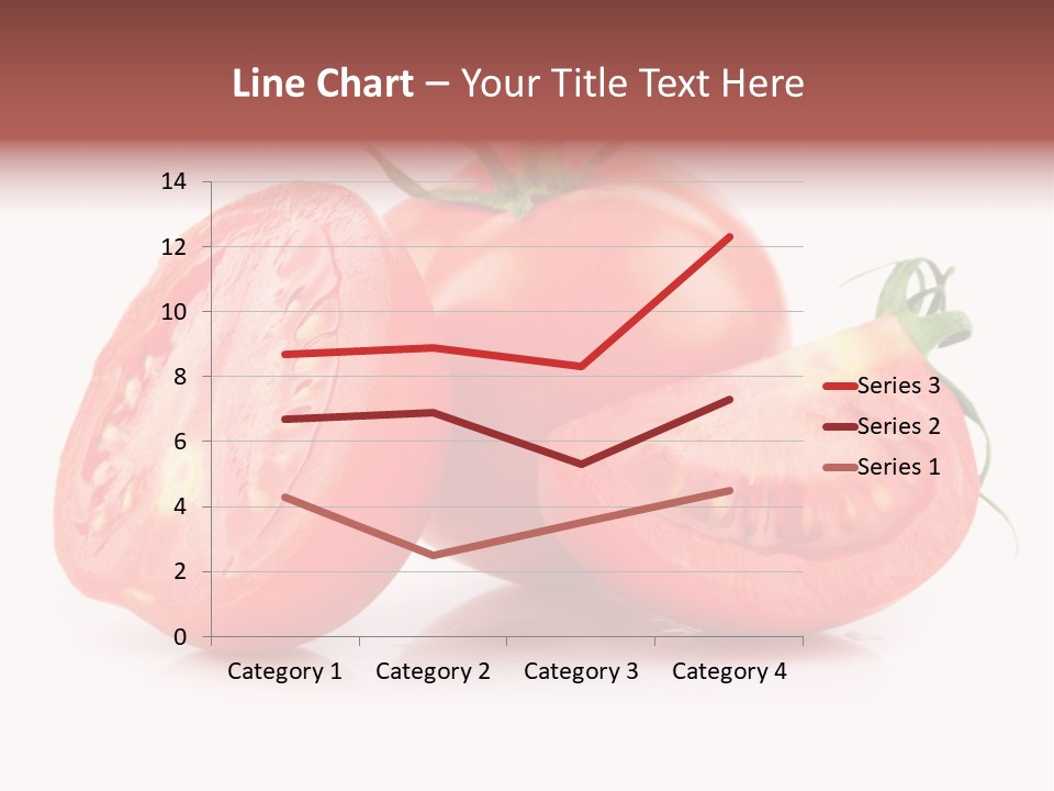 Vitamin Fruit Vegetarian PowerPoint Template