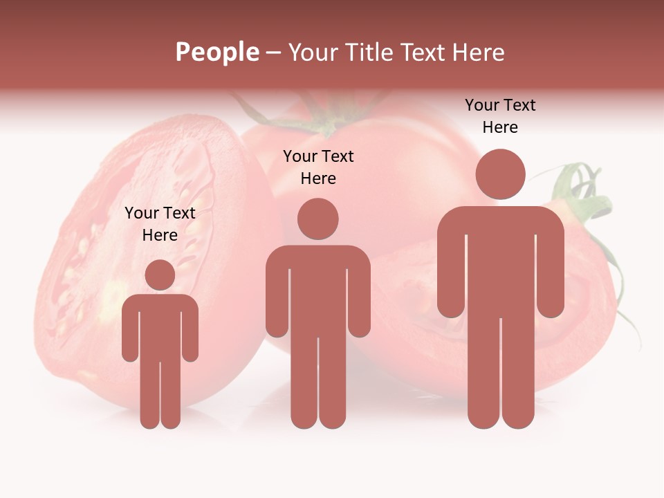 Vitamin Fruit Vegetarian PowerPoint Template