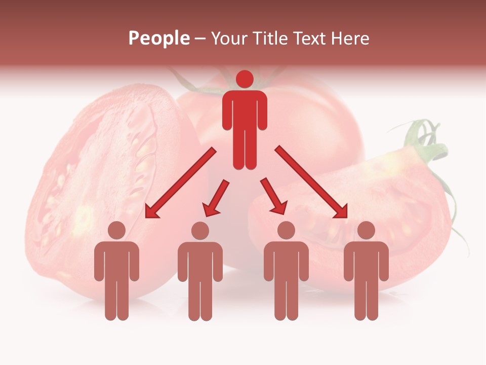 Vitamin Fruit Vegetarian PowerPoint Template