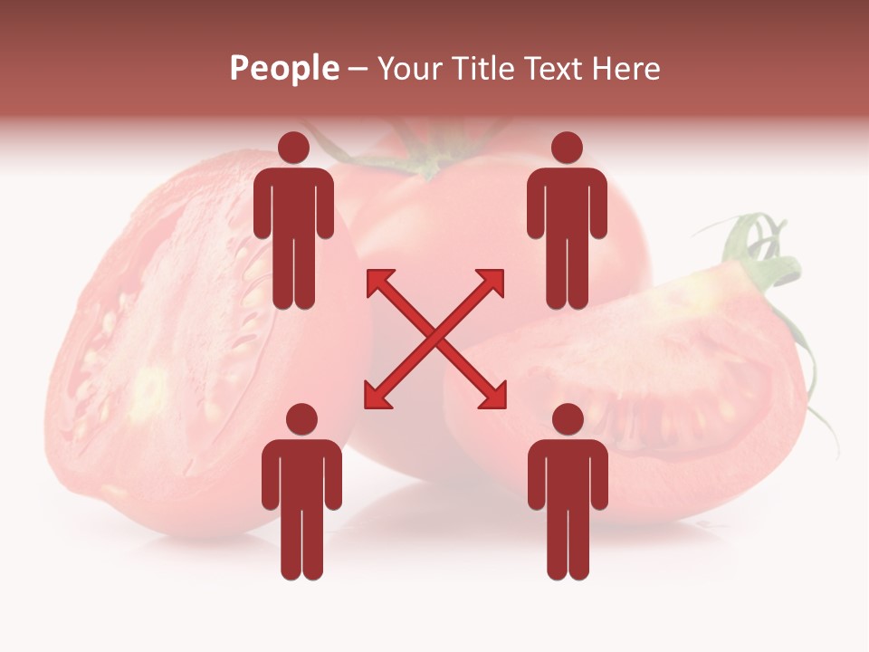 Vitamin Fruit Vegetarian PowerPoint Template