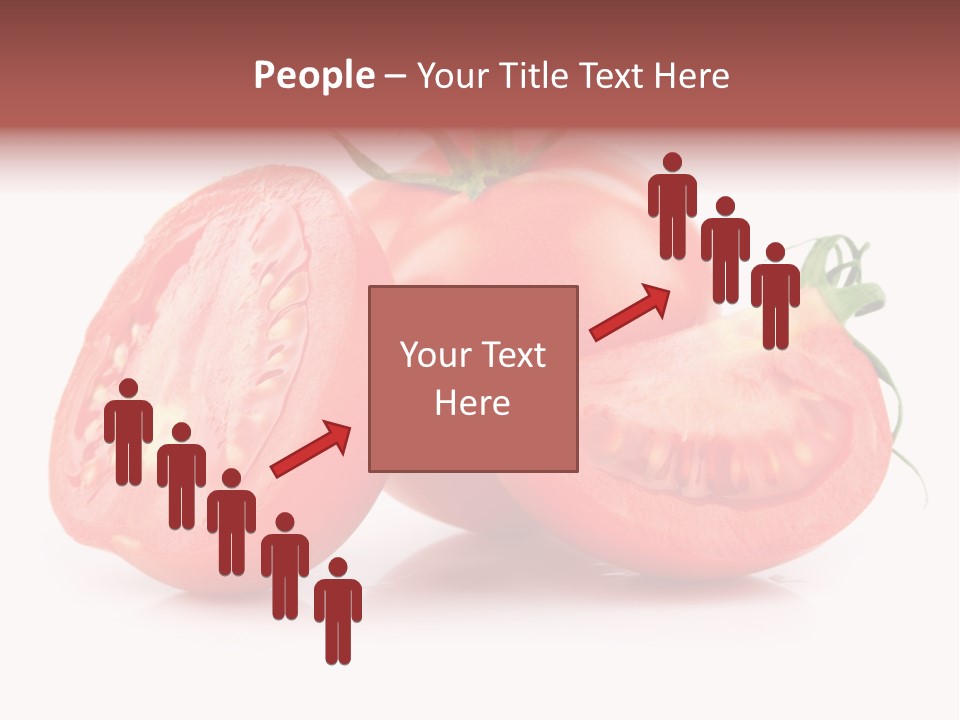 Vitamin Fruit Vegetarian PowerPoint Template