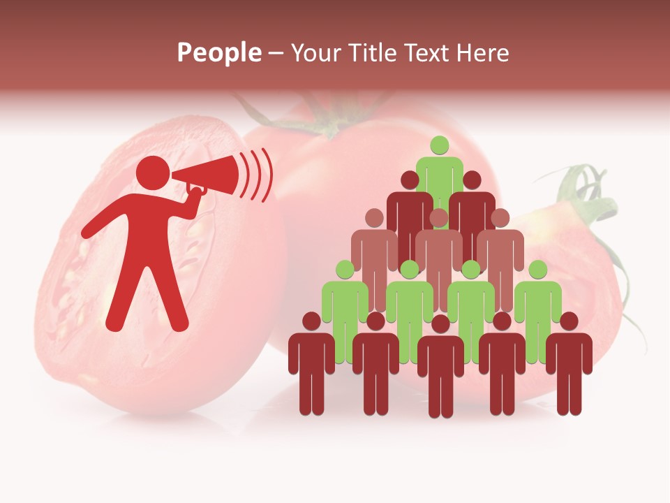 Vitamin Fruit Vegetarian PowerPoint Template