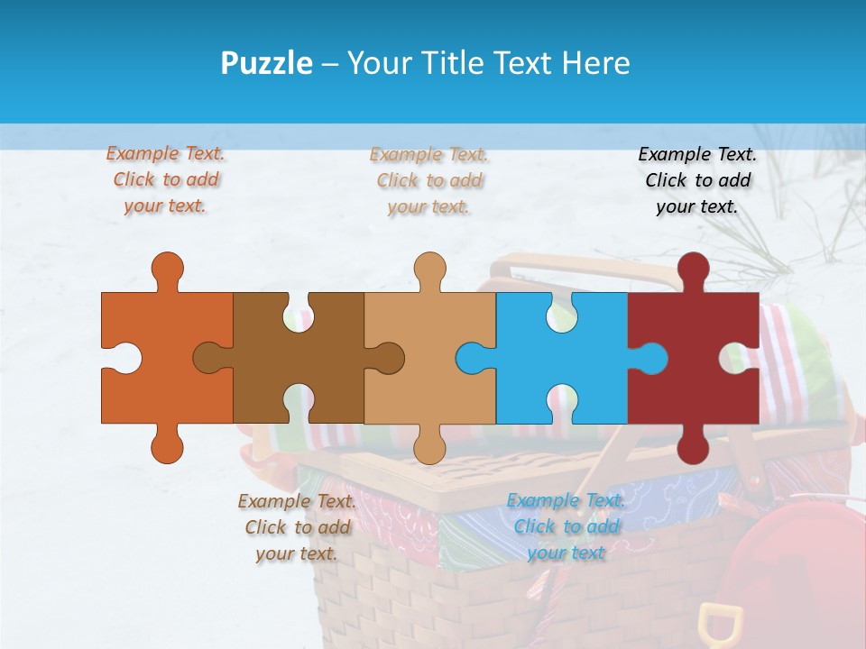 Florida Pail Blanket PowerPoint Template