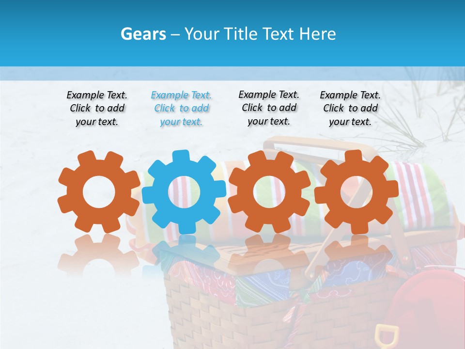 Florida Pail Blanket PowerPoint Template