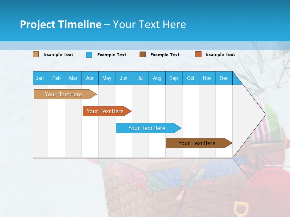 Florida Pail Blanket PowerPoint Template
