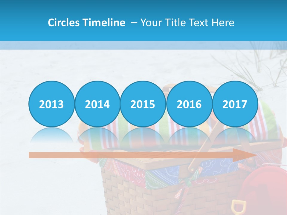 Florida Pail Blanket PowerPoint Template