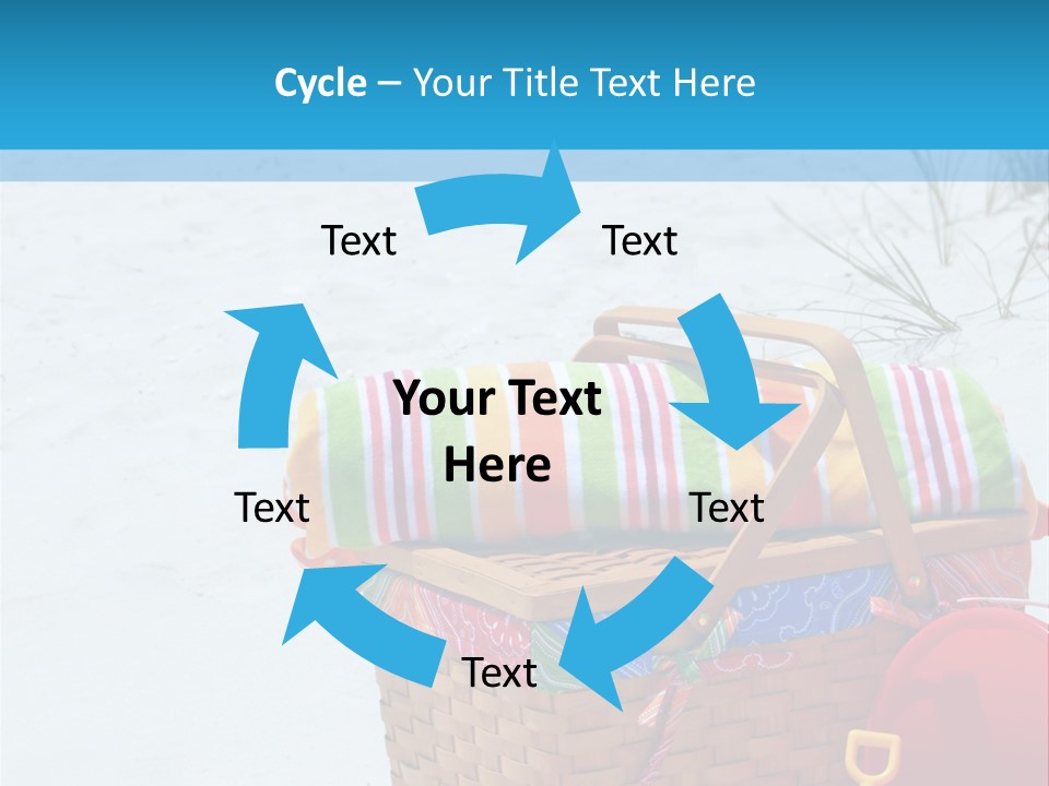 Florida Pail Blanket PowerPoint Template