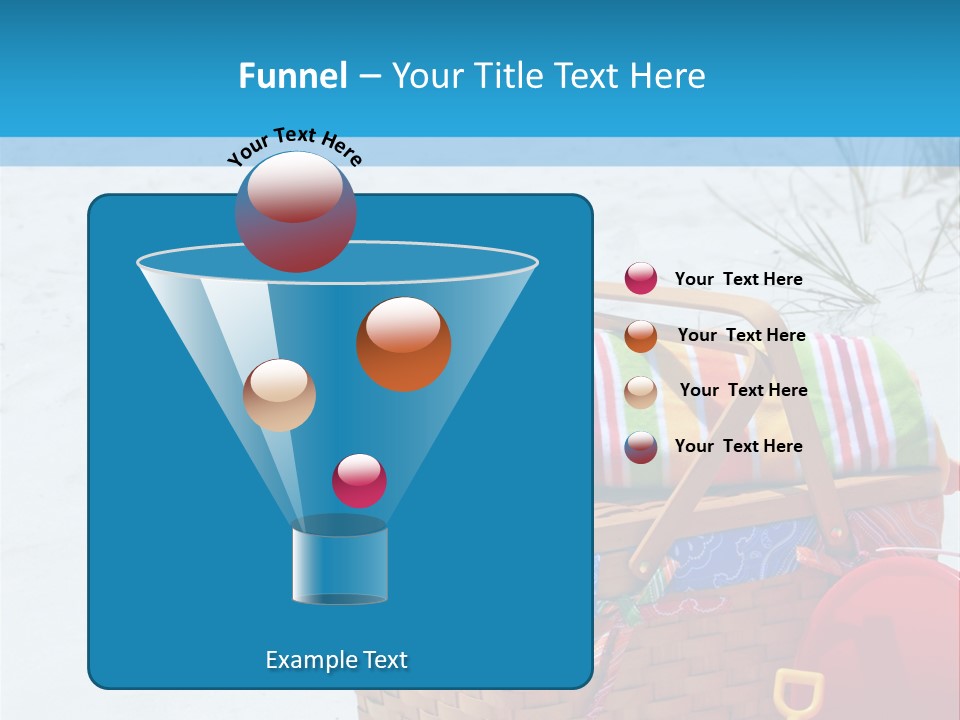 Florida Pail Blanket PowerPoint Template