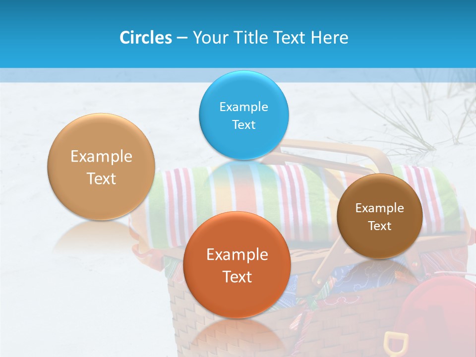 Florida Pail Blanket PowerPoint Template