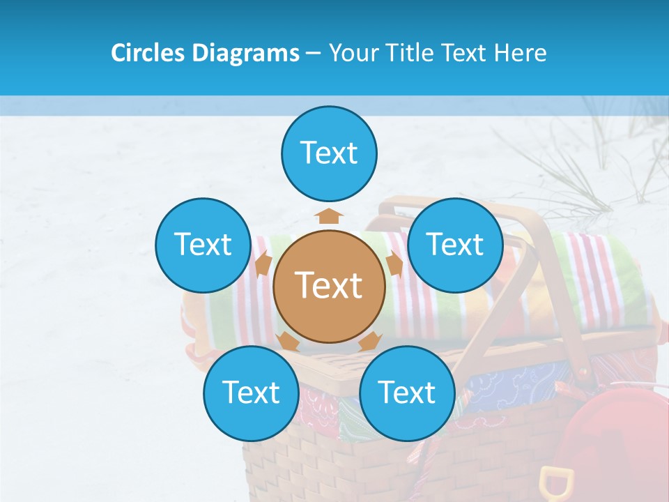 Florida Pail Blanket PowerPoint Template