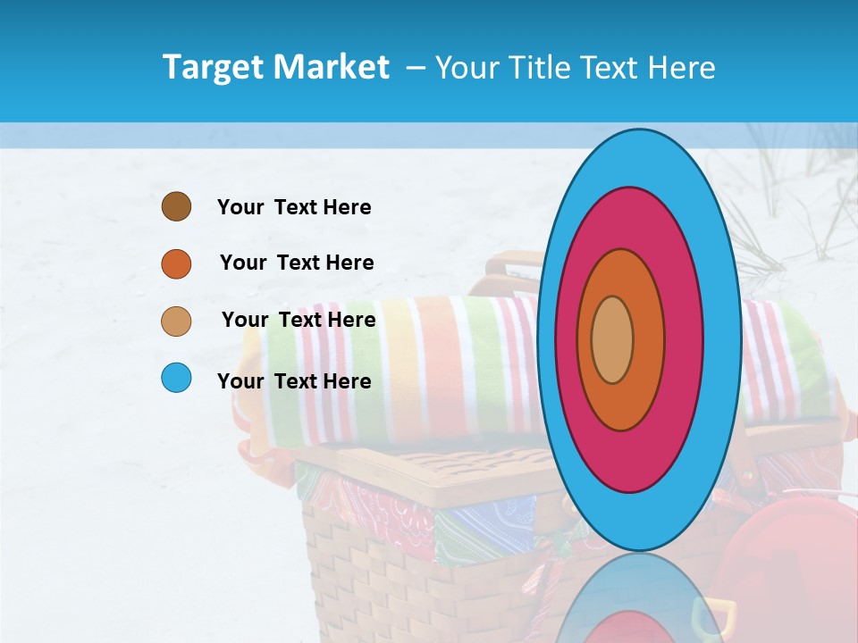 Florida Pail Blanket PowerPoint Template
