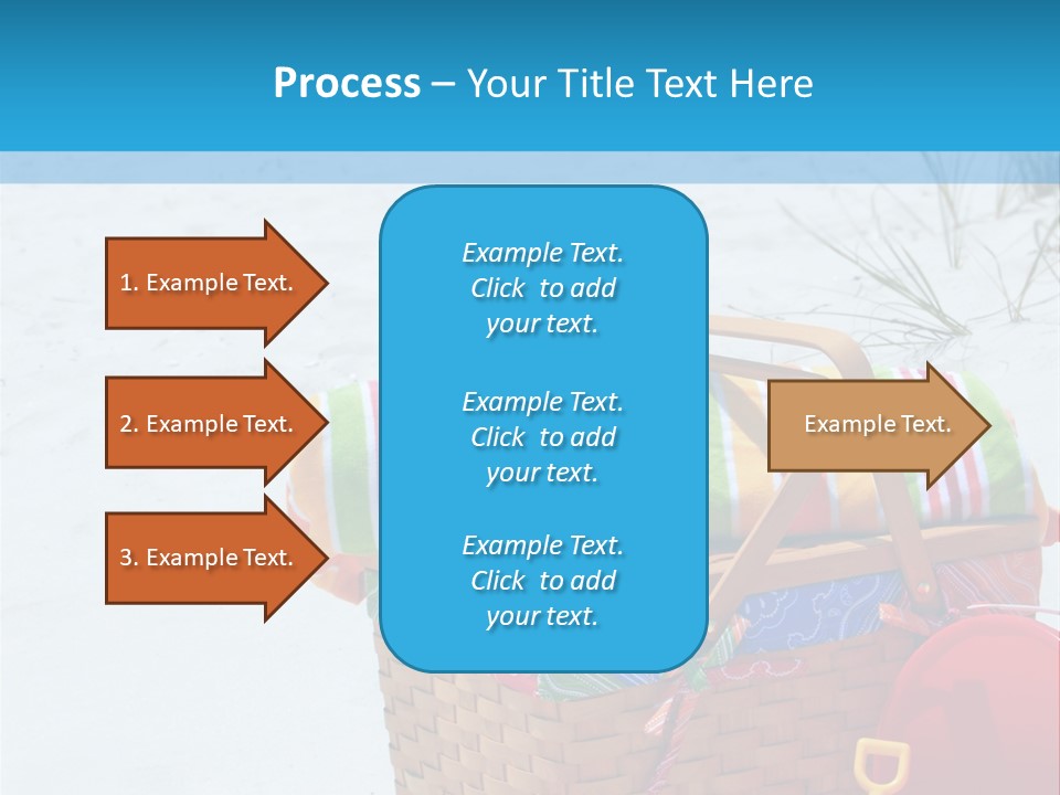 Florida Pail Blanket PowerPoint Template