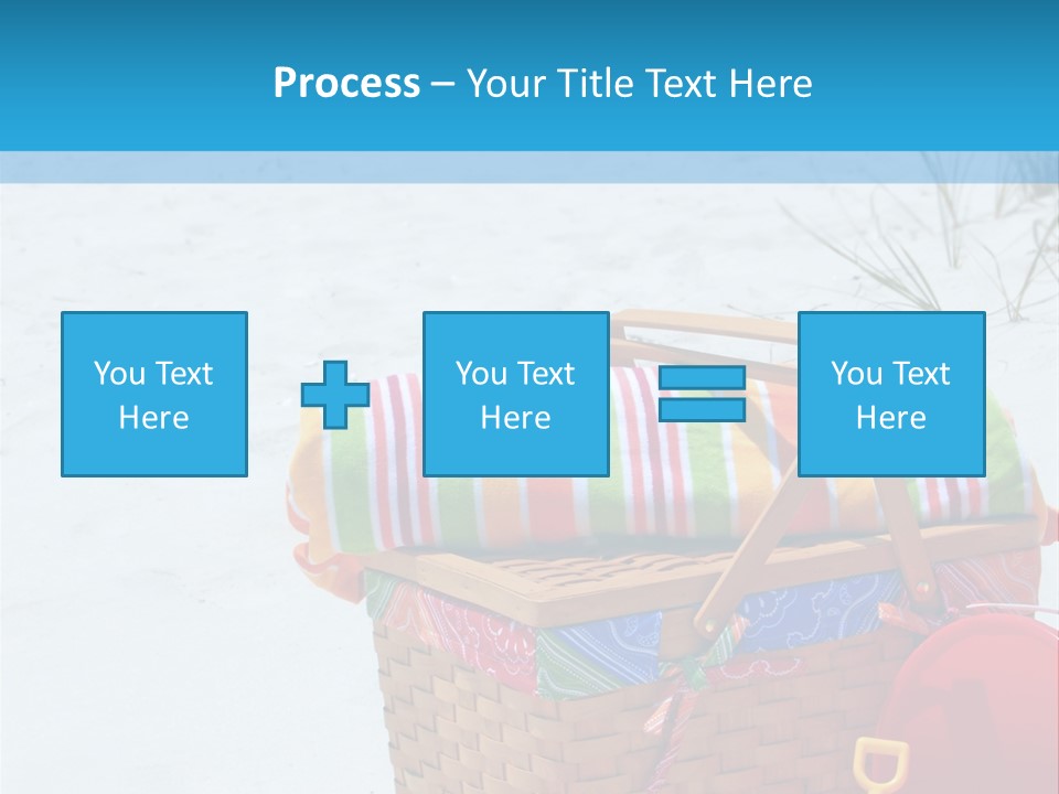 Florida Pail Blanket PowerPoint Template
