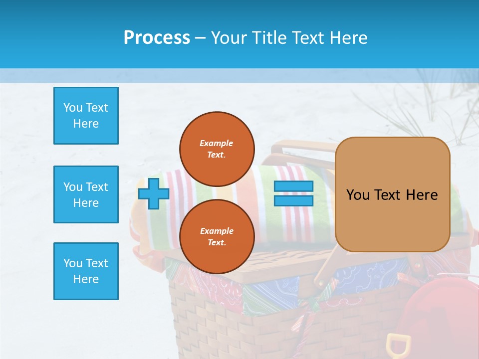 Florida Pail Blanket PowerPoint Template