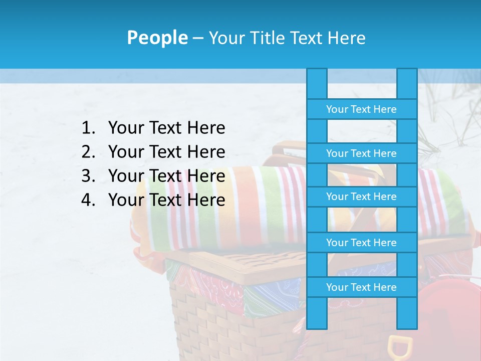 Florida Pail Blanket PowerPoint Template