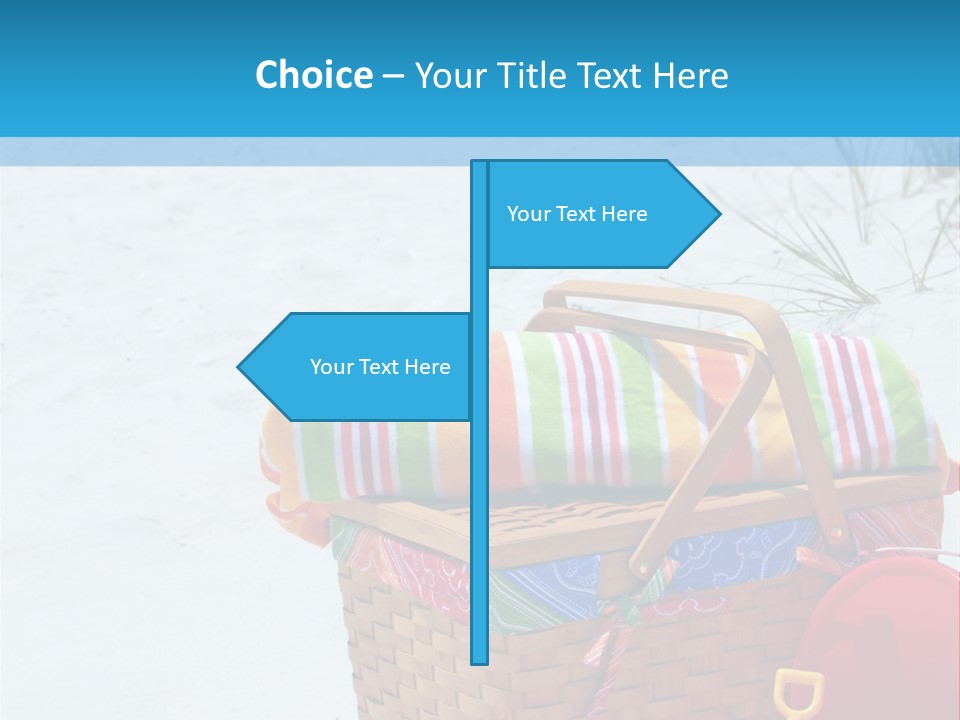 Florida Pail Blanket PowerPoint Template