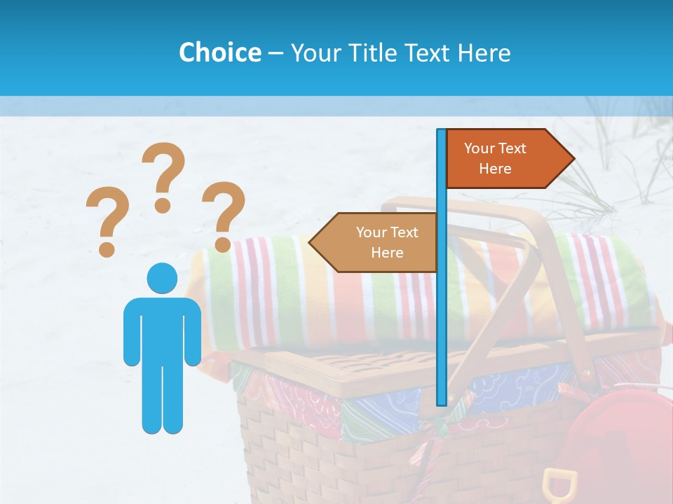 Florida Pail Blanket PowerPoint Template
