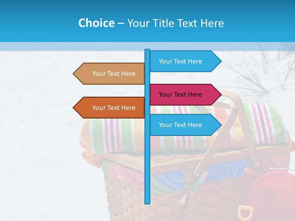 Florida Pail Blanket PowerPoint Template