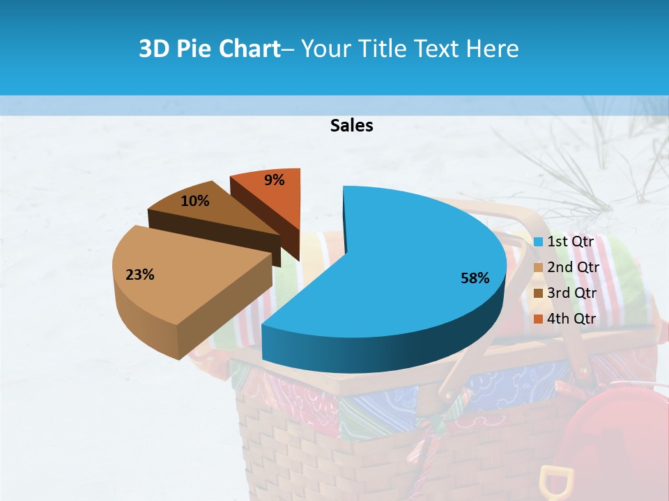 Florida Pail Blanket PowerPoint Template
