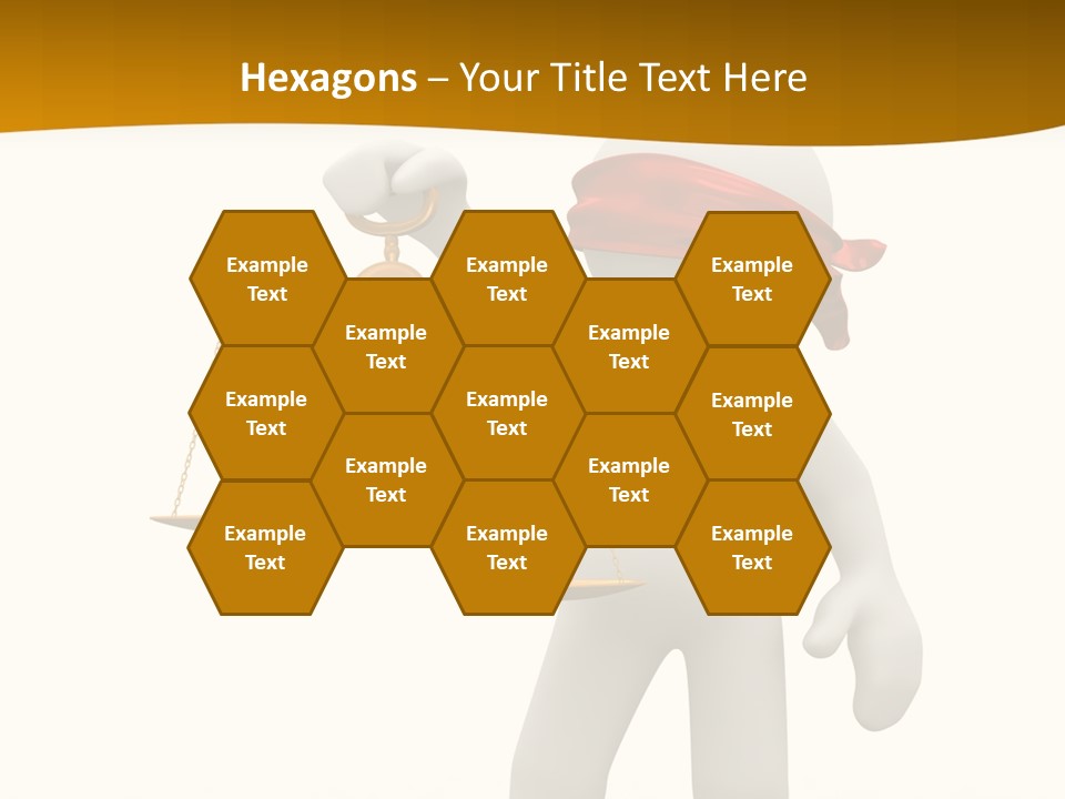 Humorous Judgement Justice PowerPoint Template