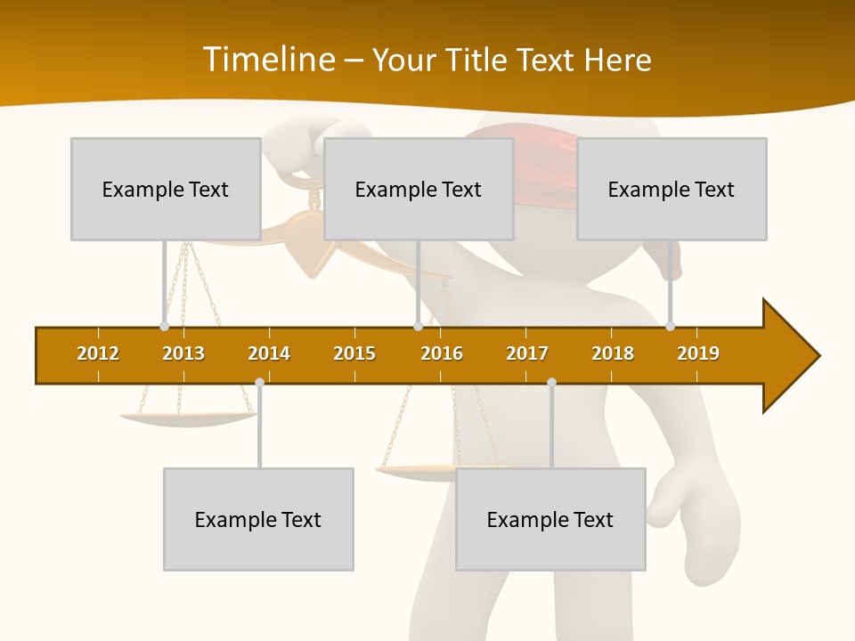 Humorous Judgement Justice PowerPoint Template