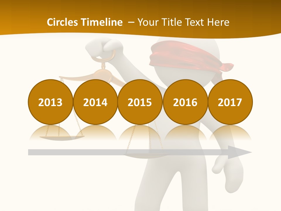 Humorous Judgement Justice PowerPoint Template