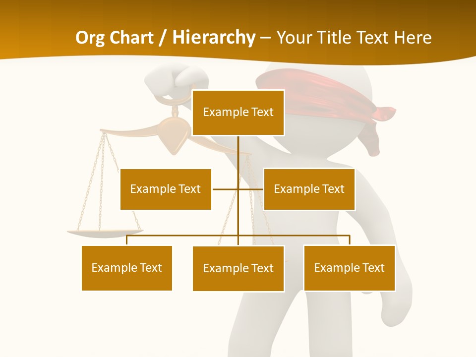 Humorous Judgement Justice PowerPoint Template