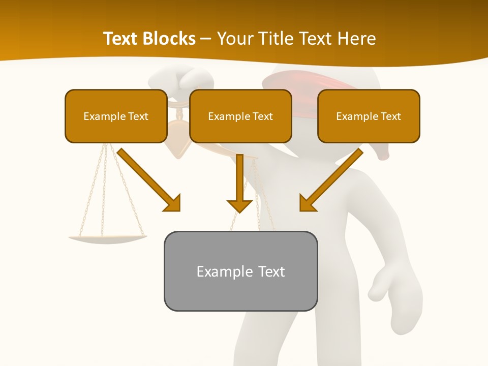 Humorous Judgement Justice PowerPoint Template
