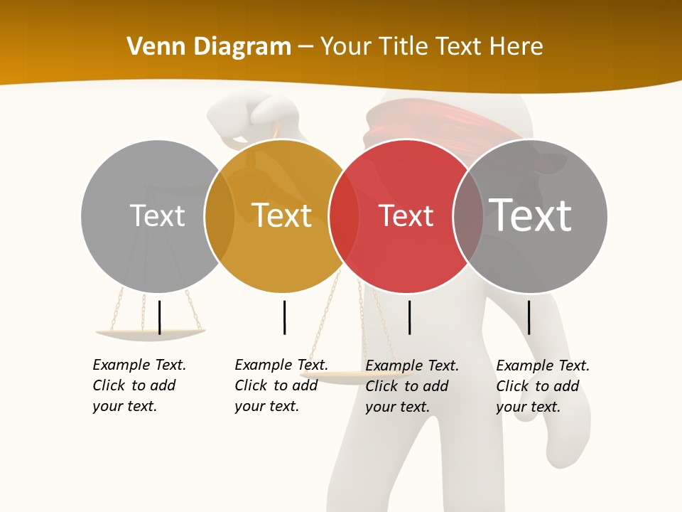 Humorous Judgement Justice PowerPoint Template