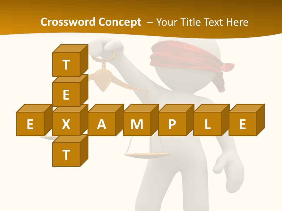 Humorous Judgement Justice PowerPoint Template