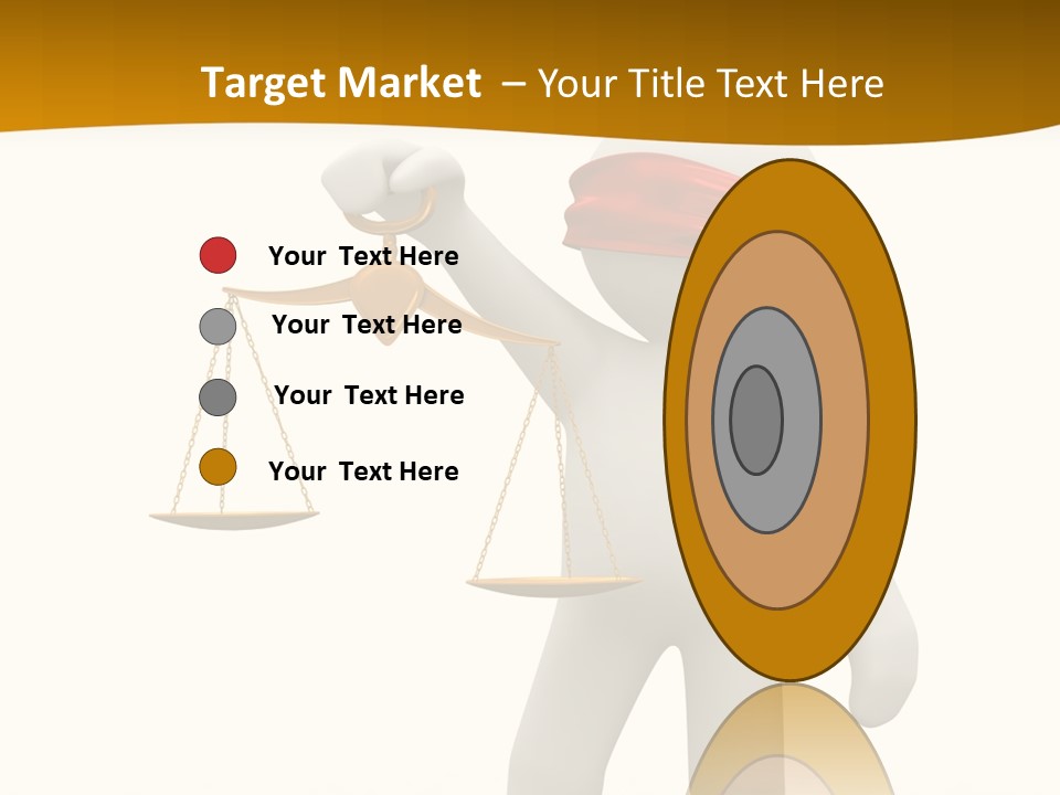 Humorous Judgement Justice PowerPoint Template
