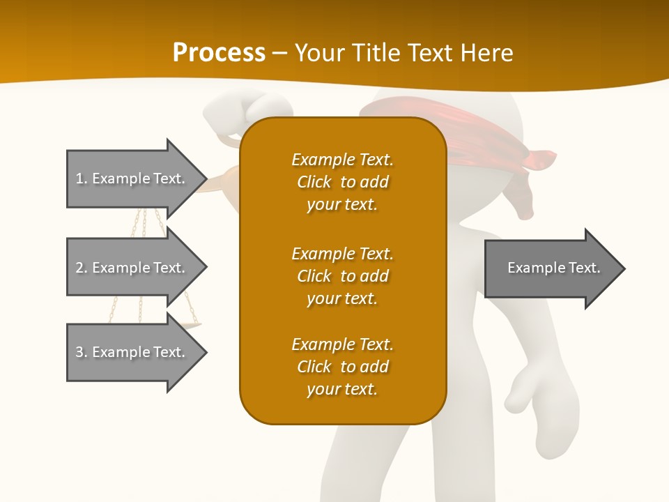 Humorous Judgement Justice PowerPoint Template