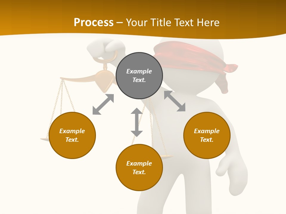 Humorous Judgement Justice PowerPoint Template