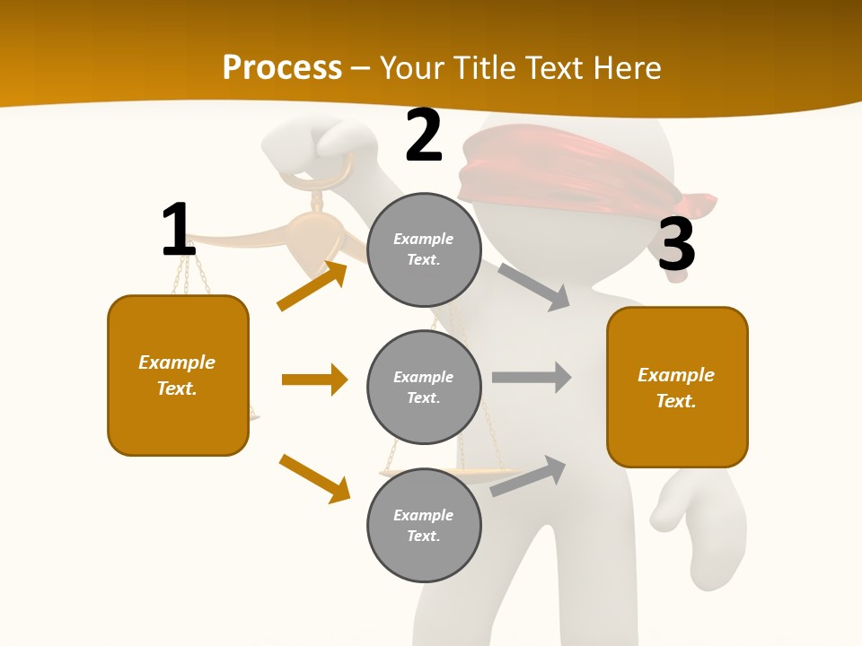 Humorous Judgement Justice PowerPoint Template