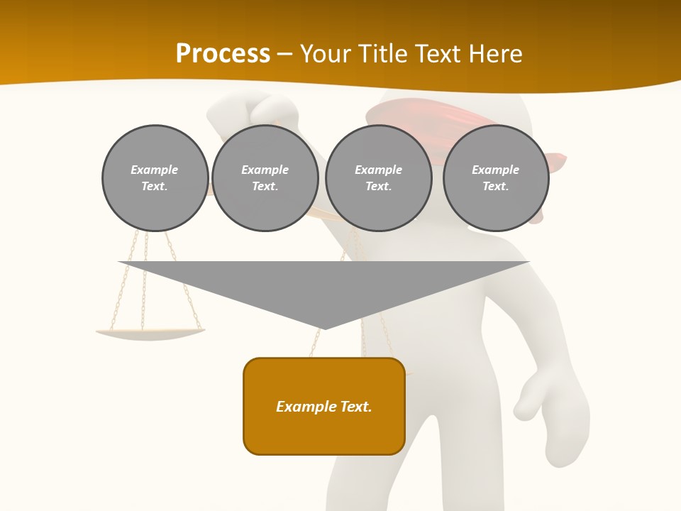 Humorous Judgement Justice PowerPoint Template