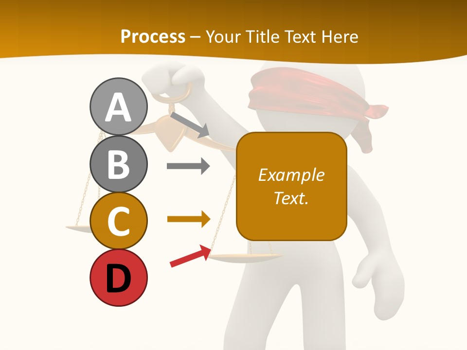 Humorous Judgement Justice PowerPoint Template
