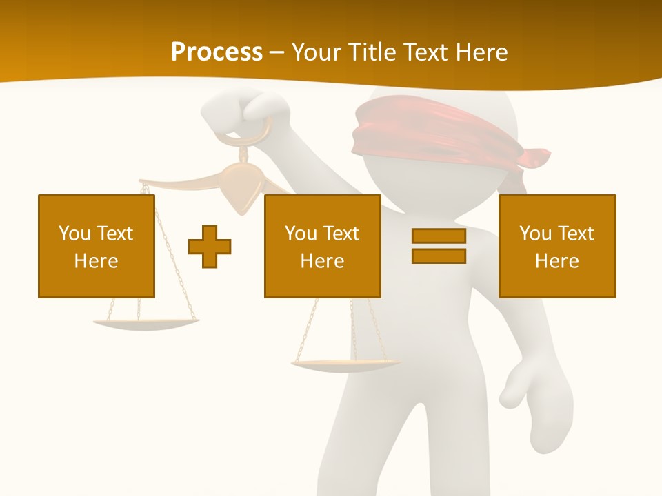 Humorous Judgement Justice PowerPoint Template
