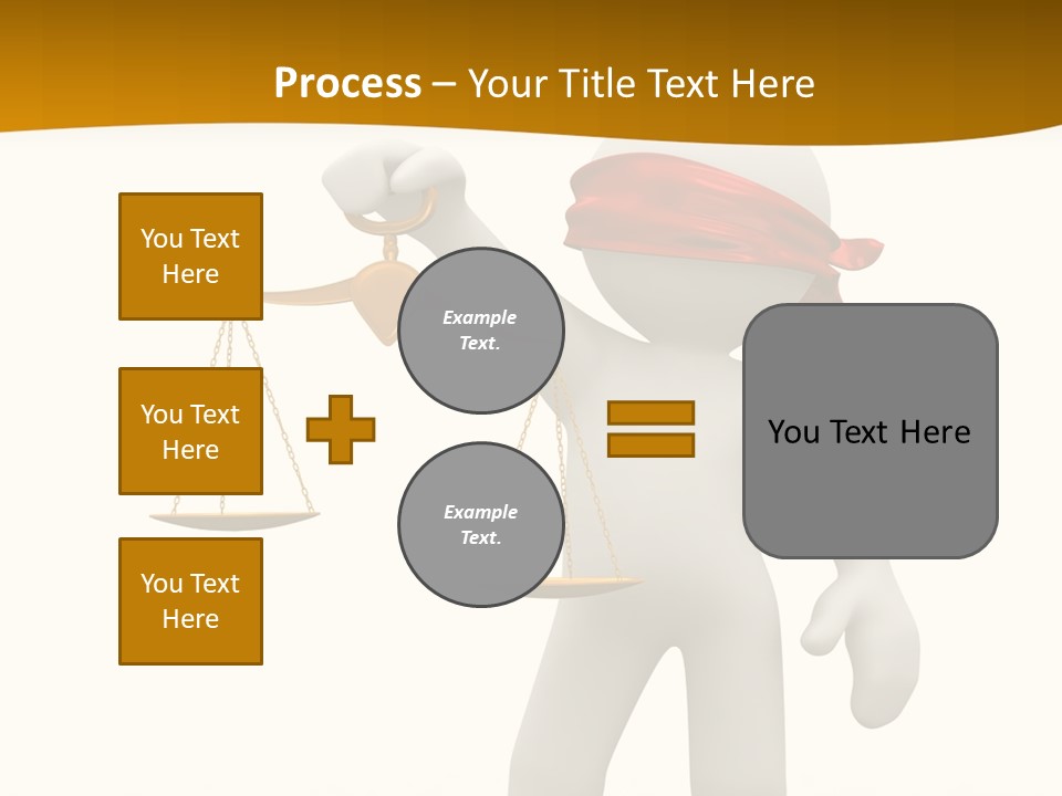 Humorous Judgement Justice PowerPoint Template