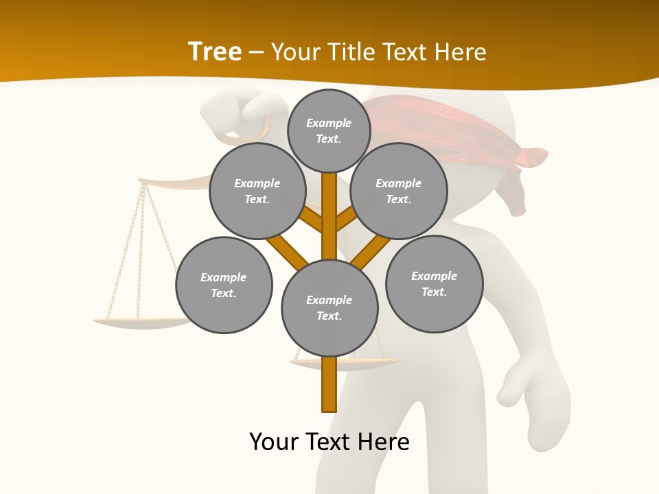 Humorous Judgement Justice PowerPoint Template
